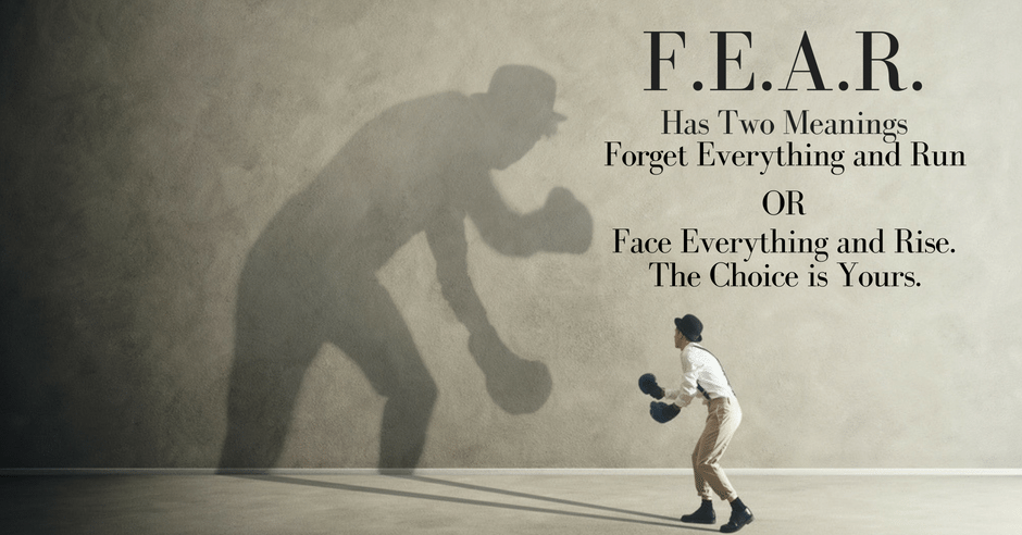 Fear Has Two Meanings Ventura CA Healthy Lifestyle