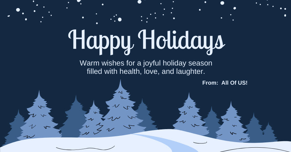 Happy Holidays Ventura